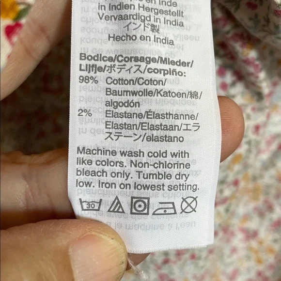 J. Crew flex washed classic floral pinks/reds button down sz L - Picture 5 of 11